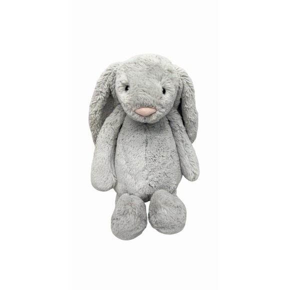 Jellycat Other - Jellycat London Gray Bashful Bunny Rabbit Medium 12" Floppy Ears Plush Lovey